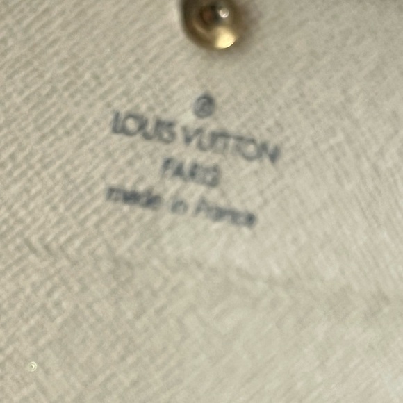 Louis Vuitton Sarah Cream and Gray Long wallet - Picture 11 of 15
